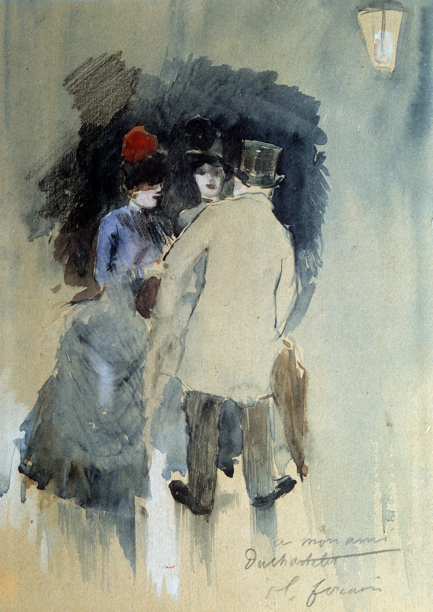 La rencontre von Jean Louis Forain