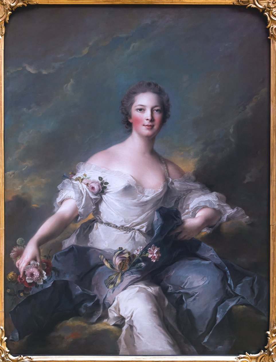 Die Marquise de Baglion als Flora von Jean Marc Nattier