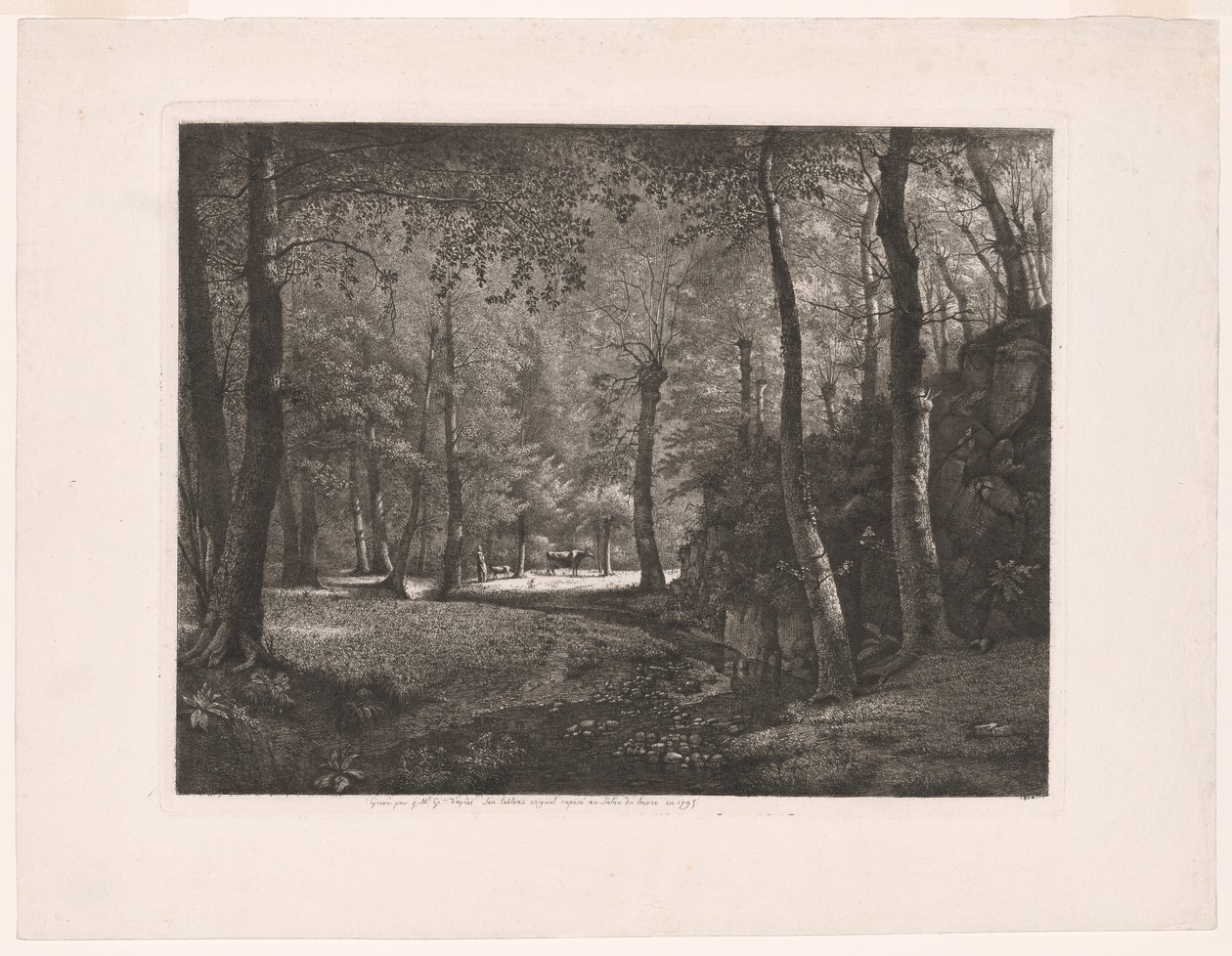 Der Wald von Rochecardon von Jean-Michel Grobon