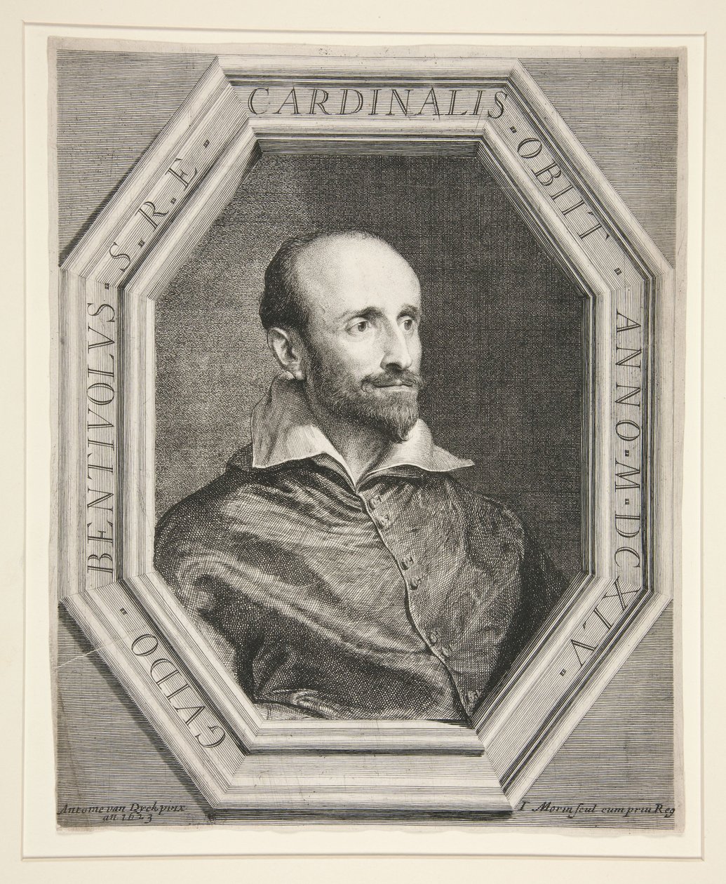 Kardinal Guido Bentivoglio von Jean Morin