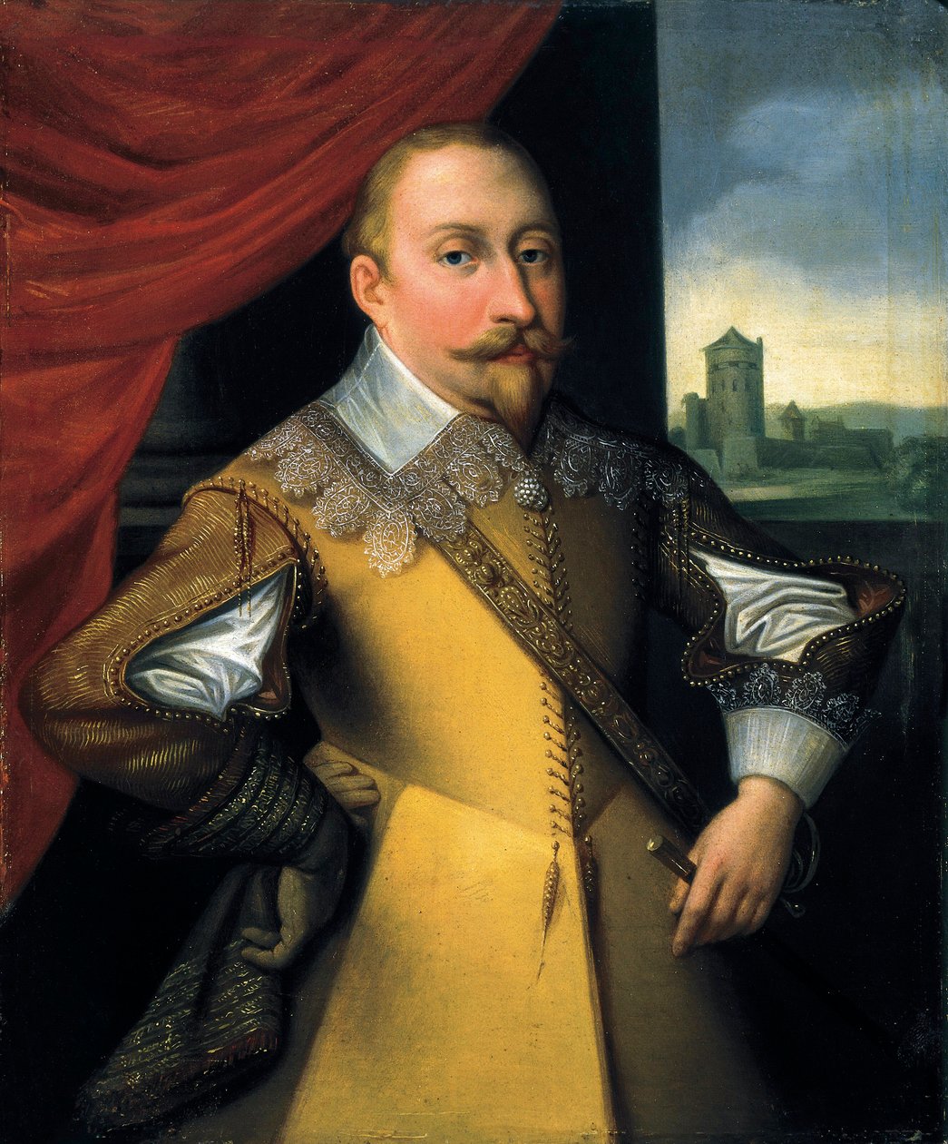 Porträt von Gustav II. Adolf von Jean Pierre (1806 39) Decreuse