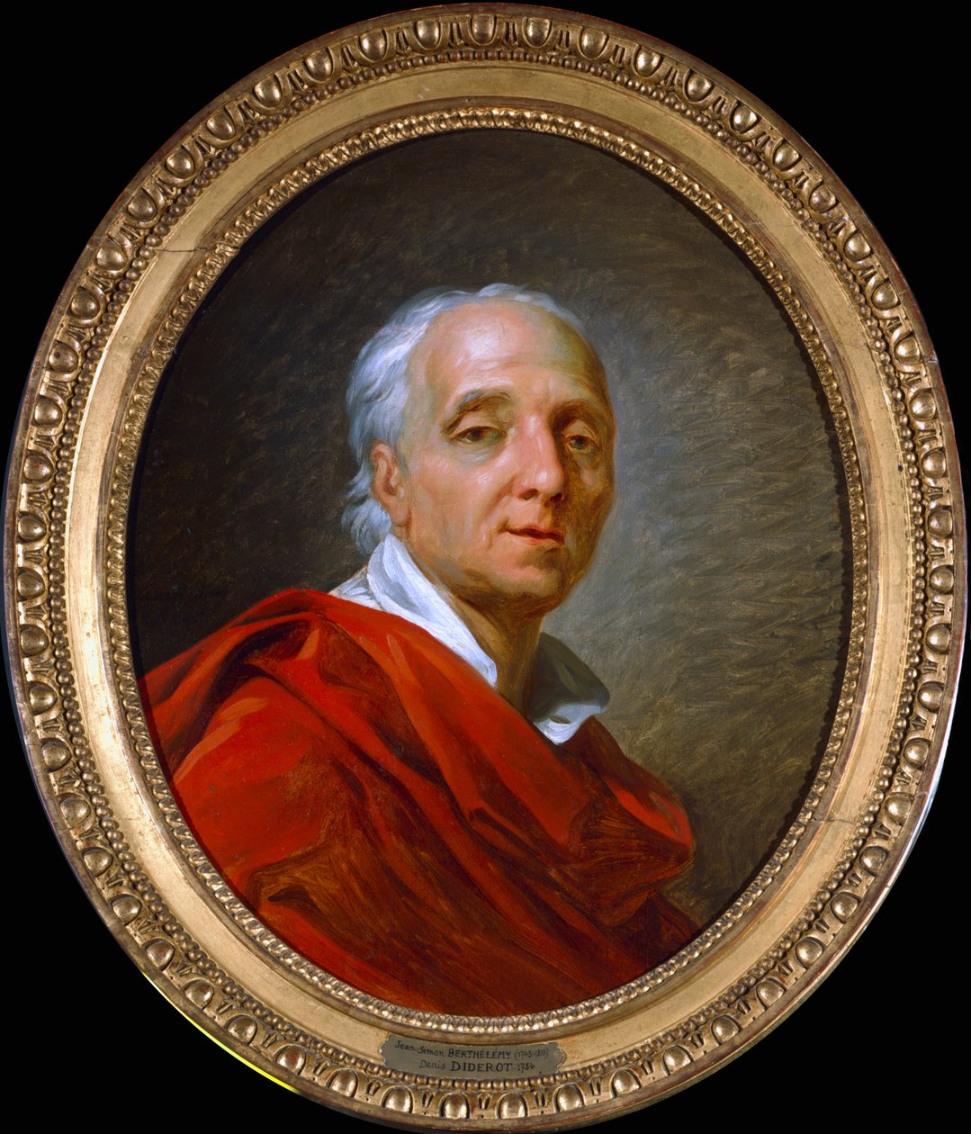 Denis Diderot, französischer Schriftsteller und Enzyklopädist, 1784 von Jean Simon Berthelemy