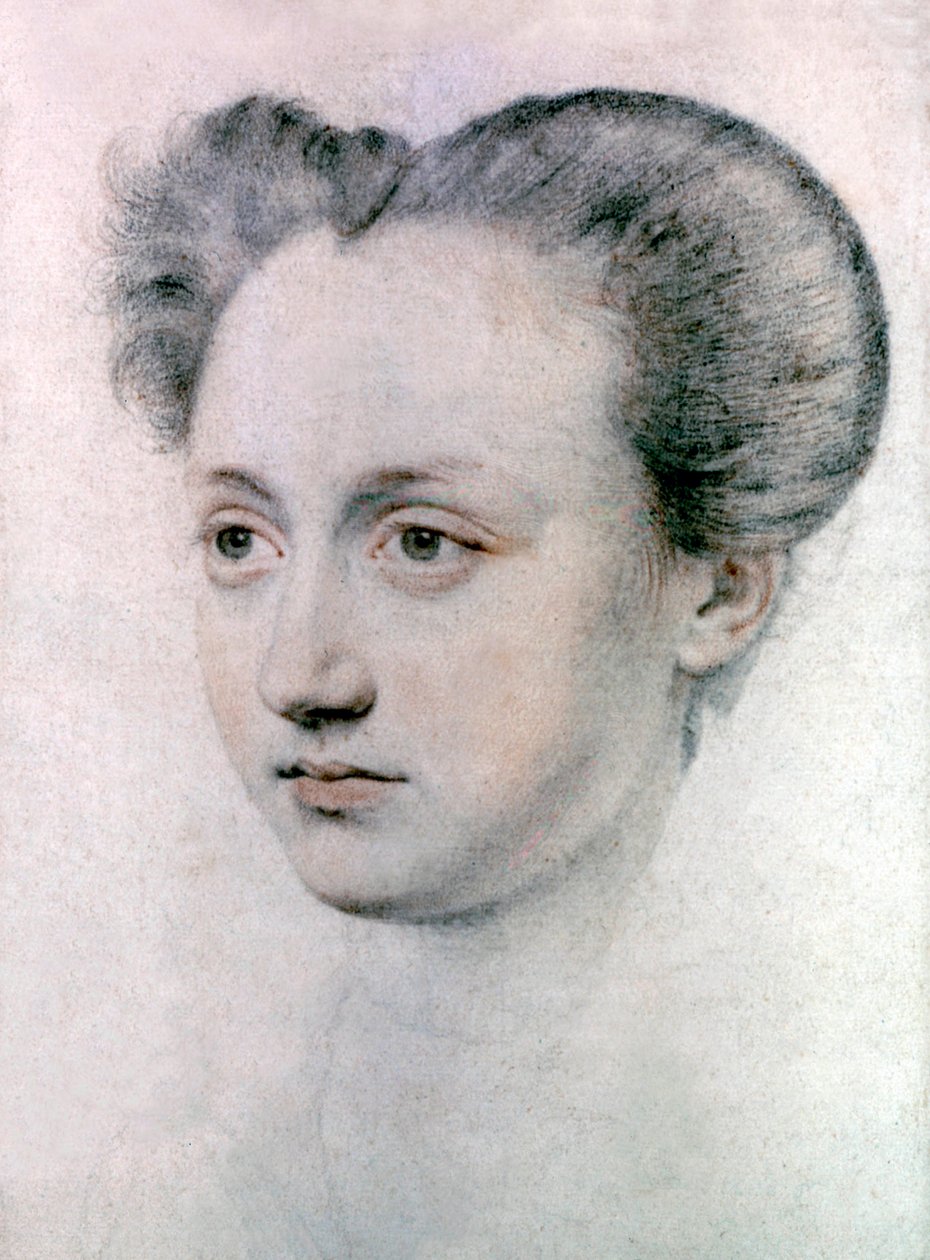 Marie Touchet (1549-1638), Mätresse des französischen Königs Karl IX., ca. 1570 von Jean de Court