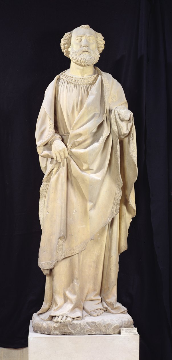St. Peter, vom Château des Ducs de Bourbon, Chantelle, ca. 1500-03 von Jean fl.c.1465 c.1516 Guilhomet