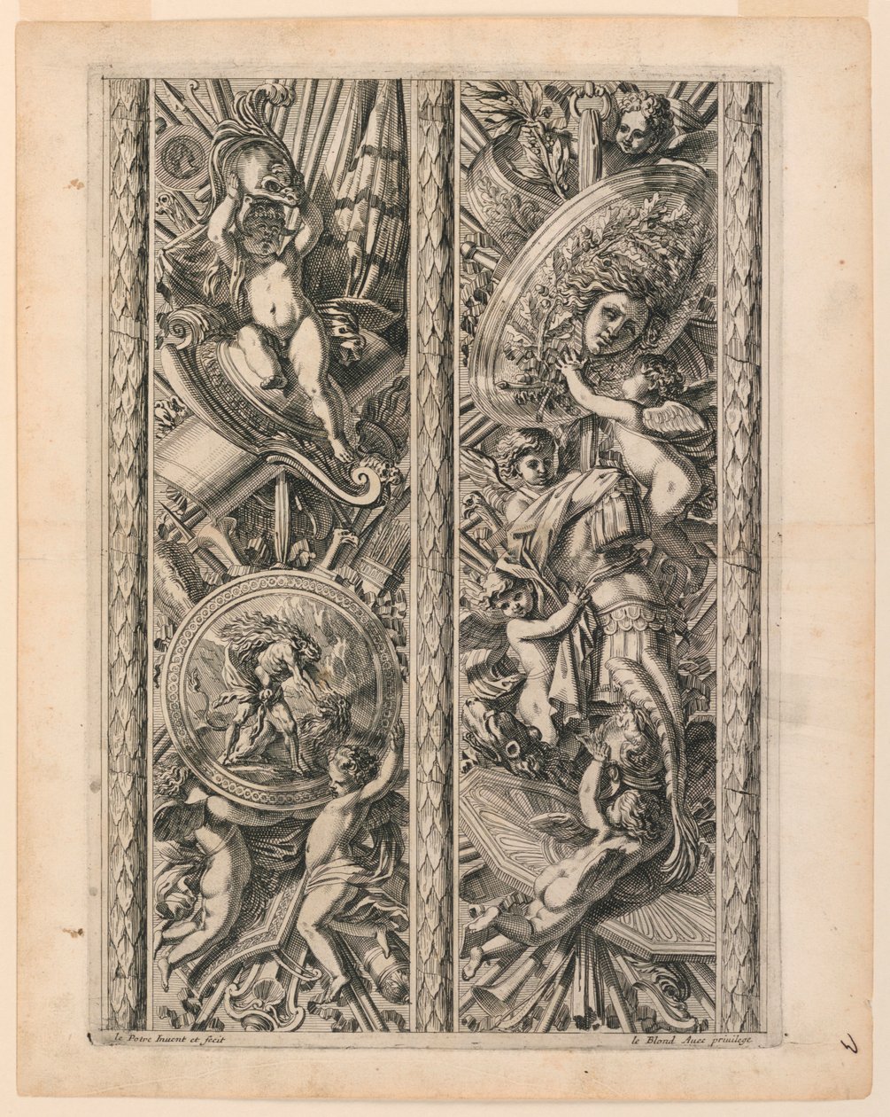 Trophäenset, aus "Trophey a l