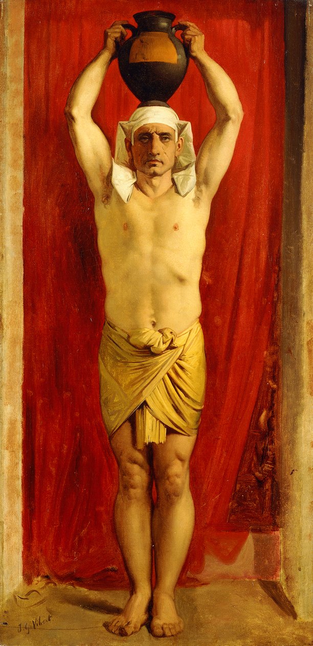 Ägyptischer Wasserträger von Jean or Jehan Georges Vibert