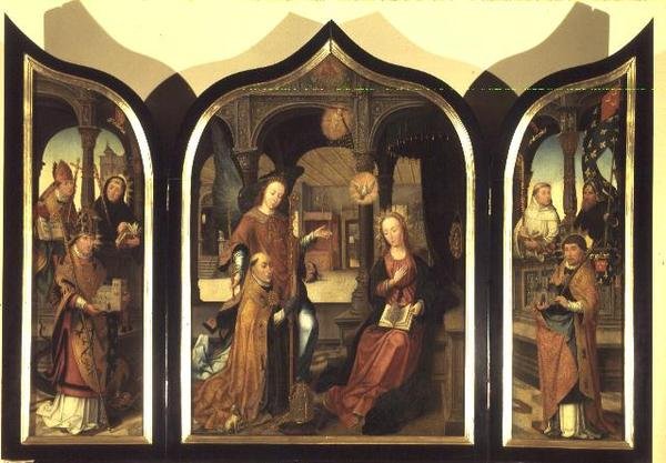 Die Verkündigung von Jean the Elder Bellegambe
