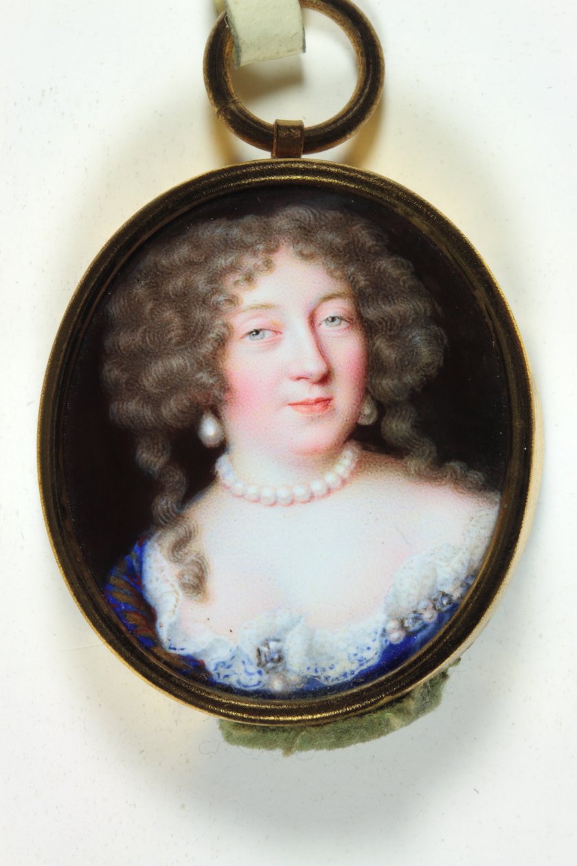 Eine Dame namens Madame de Montespan von Jean the Elder Petitot
