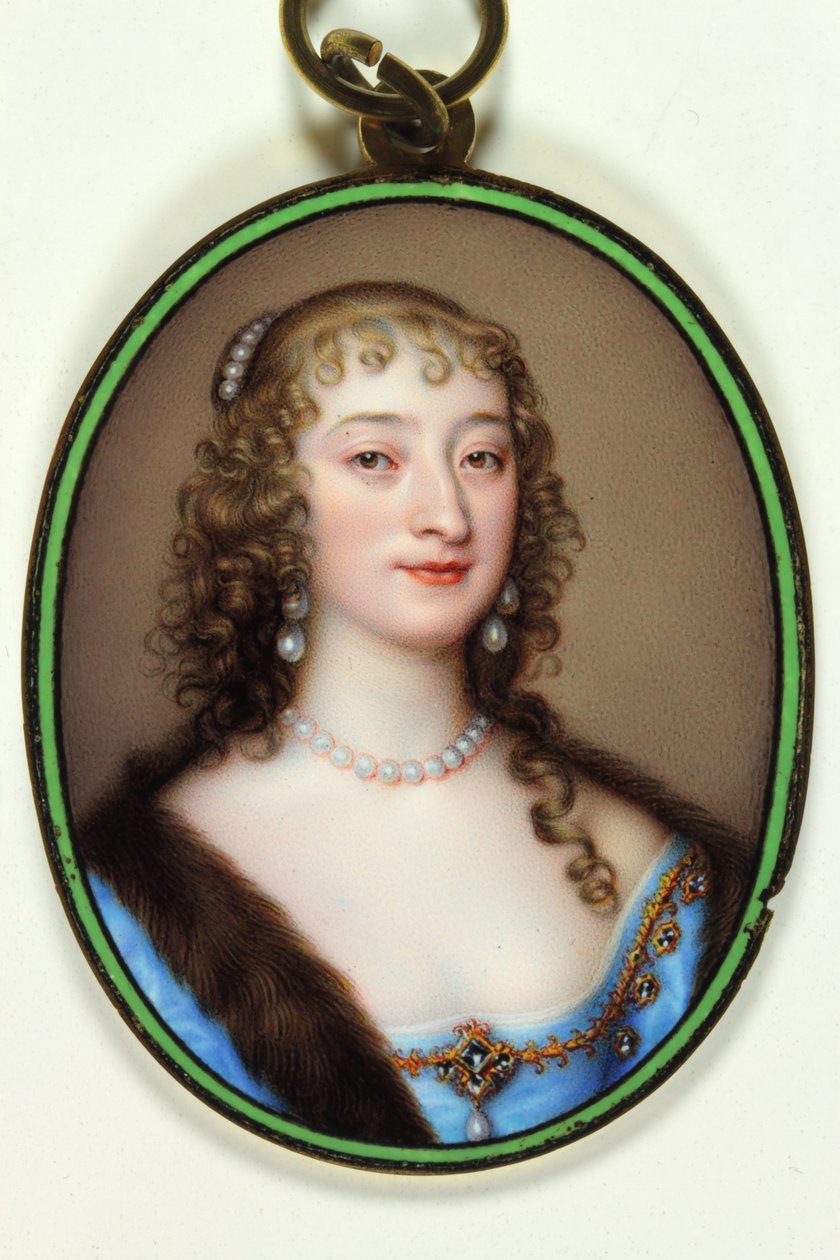 Lady Catherine Manners, Herzogin von Buckingham von Jean the Elder Petitot