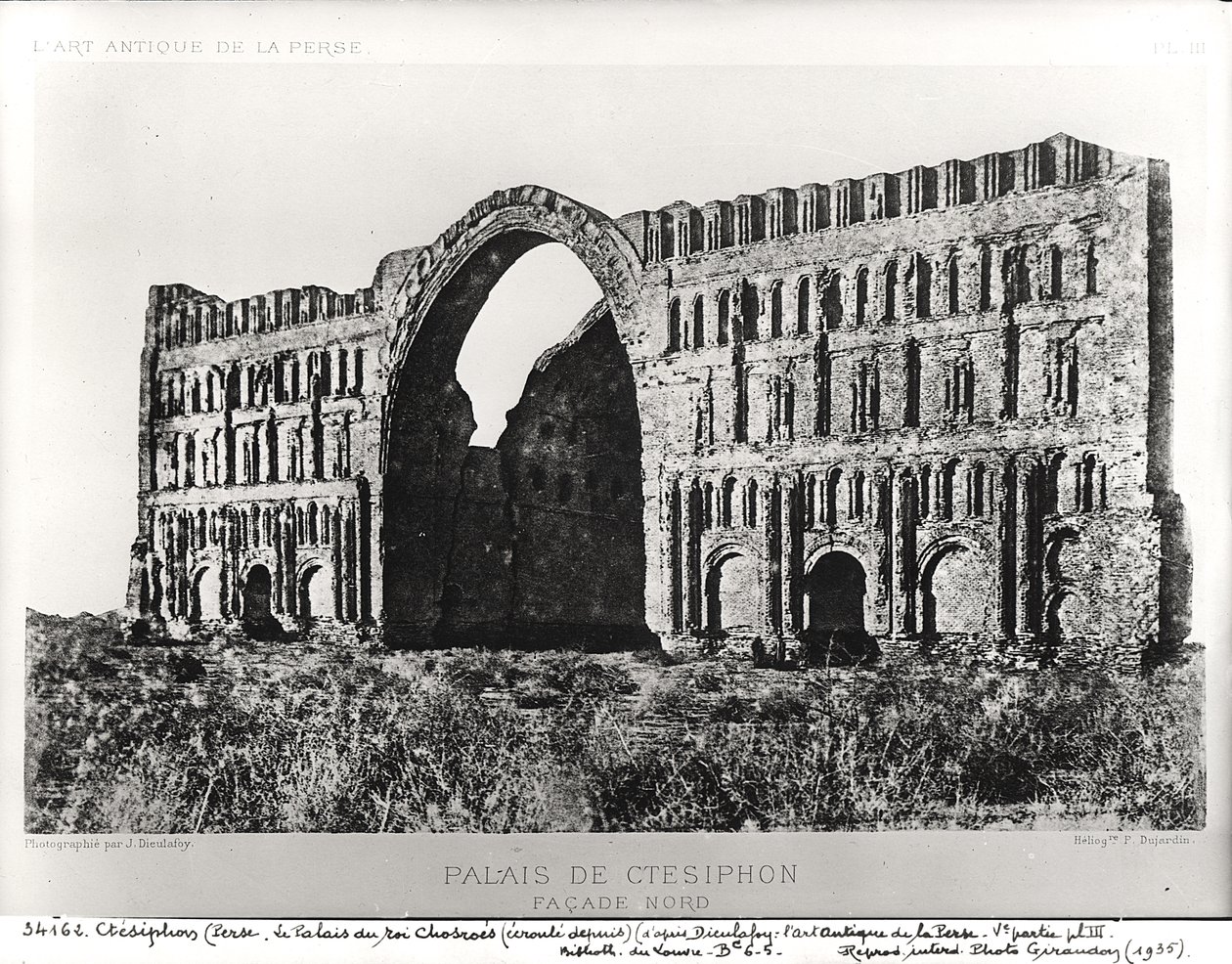 Der Palast von Ktesiphon, aus 