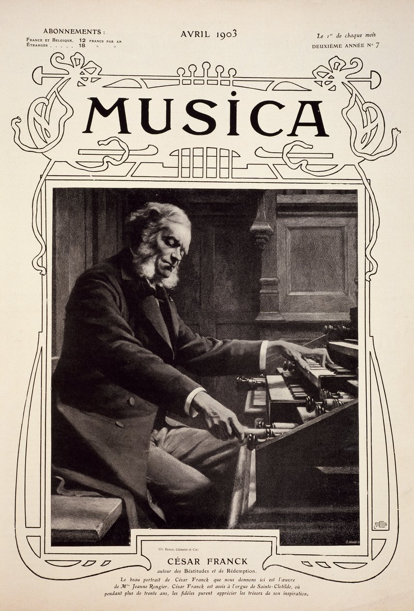 Cesar-Auguste Franck (Lüttich) von Jeanne Rongier