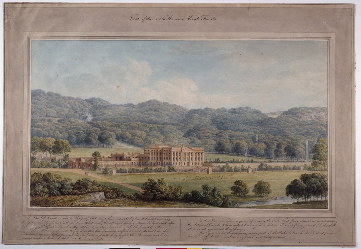 Chatsworth House von Jeffry Wyatville