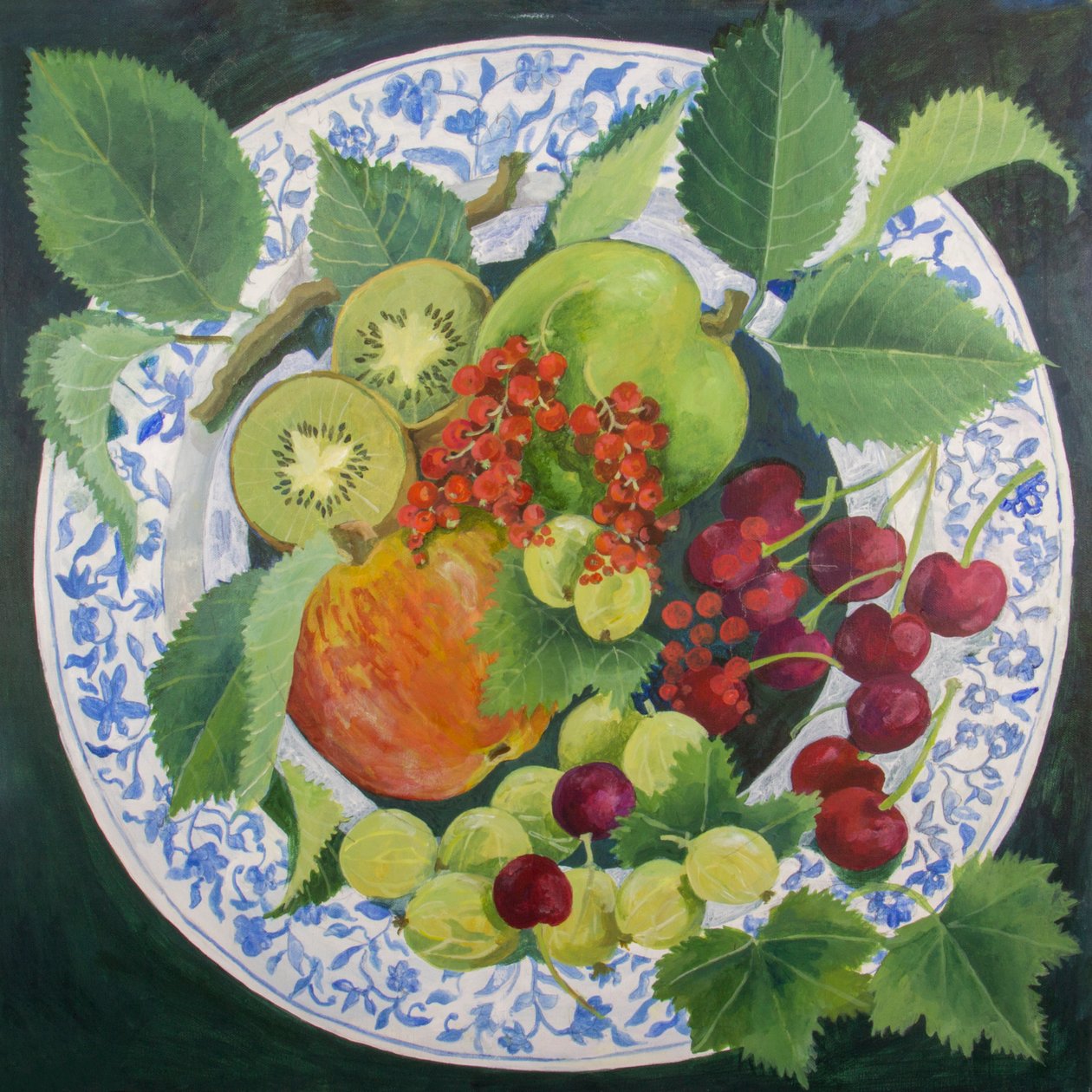 Äpfel und Trauben, 2018 von Jennifer Abbott