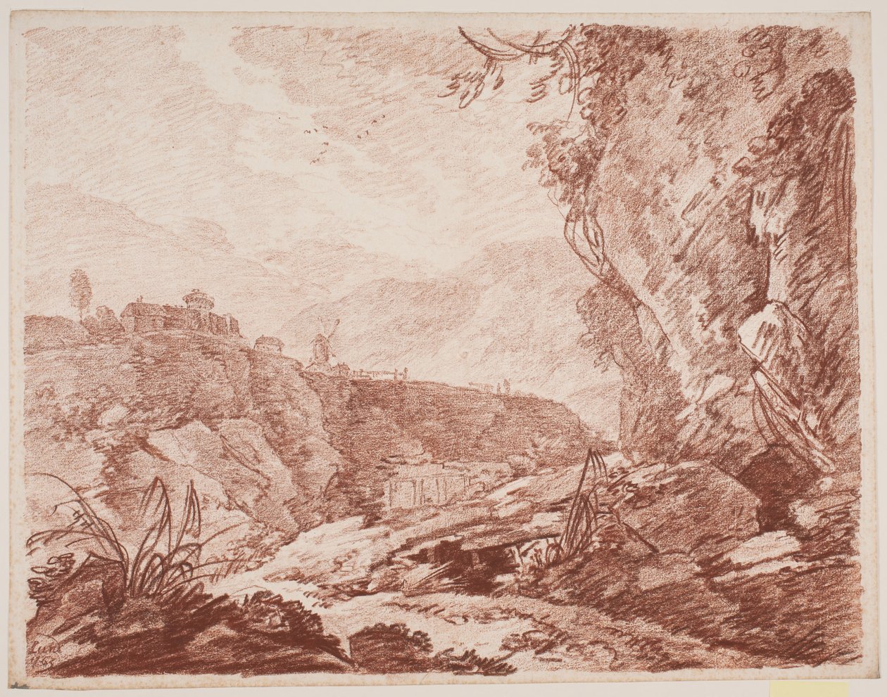 Italienische Fantasielandschaft von Jens Petersen Lund