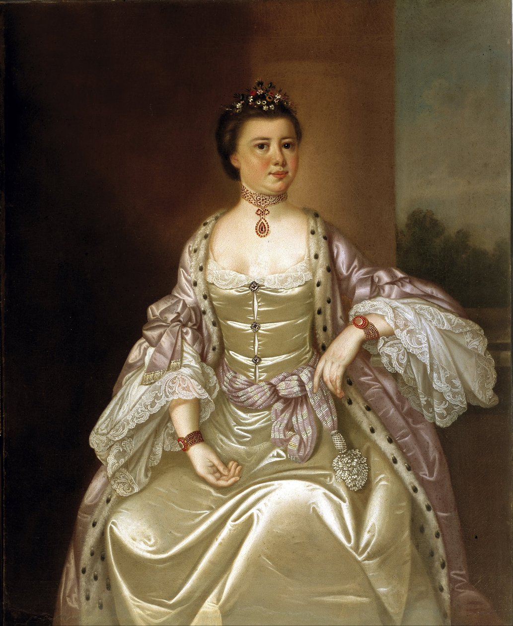 Mrs. Barnard Elliott, Jr. (Mary Elizabeth Bellinger Elliott) von Jeremiah Theus