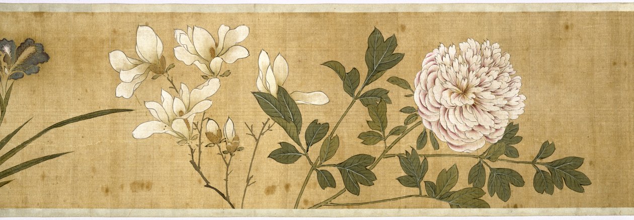 Hundert Blumen, frühes 17. Jahrhundert (Detail) von Jiayan Chen