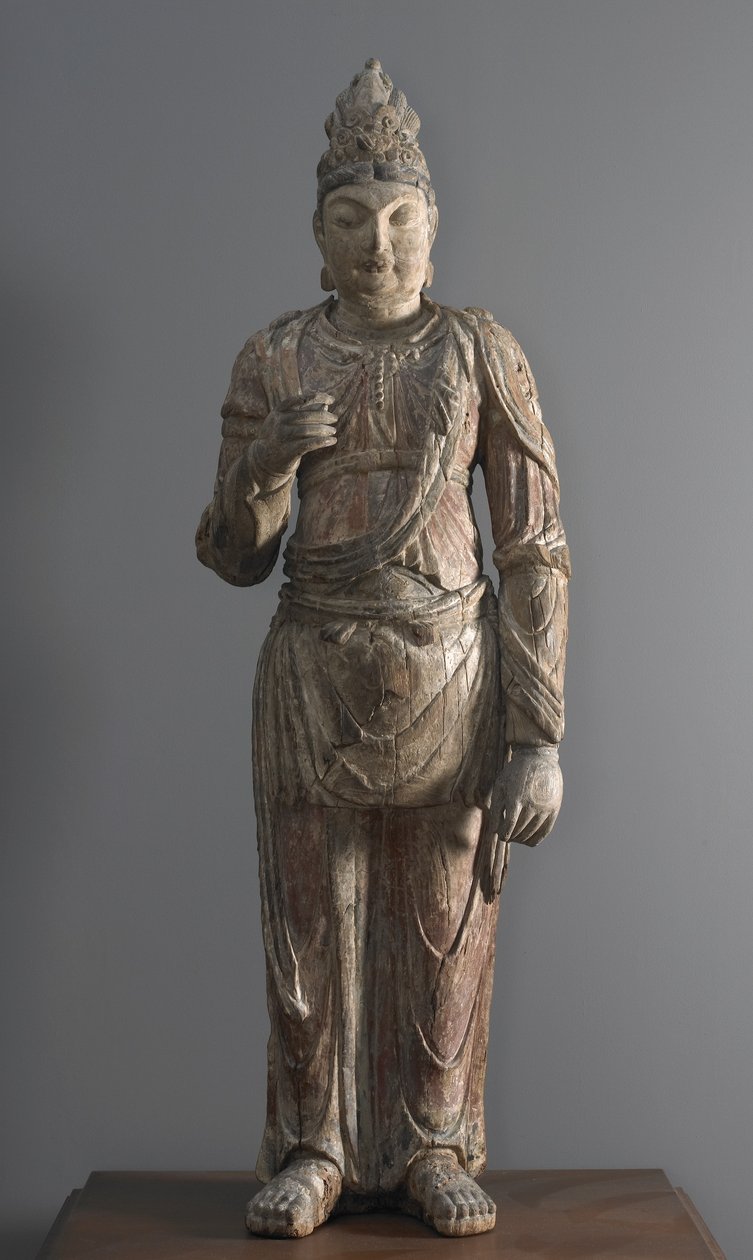 Stehender Bodhisattva, 12.-13. Dynastie von Jin Dynasty Chinese School