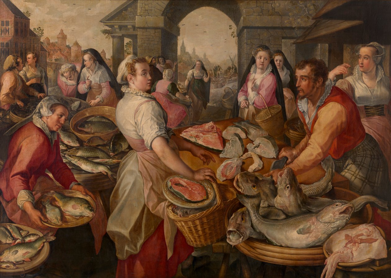 Fischmarkt von Joachim Beuckelaer