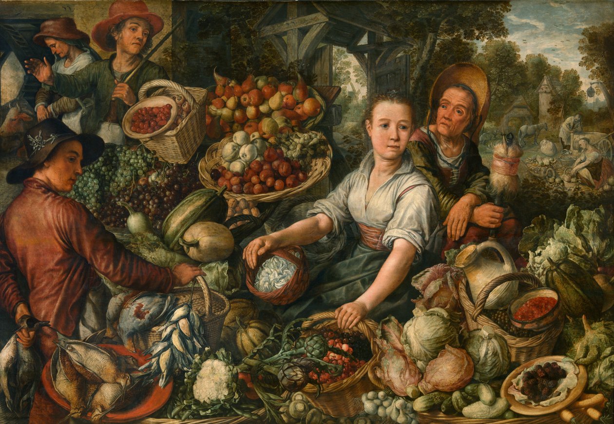 Gemüsemarkt von Joachim Beuckelaer