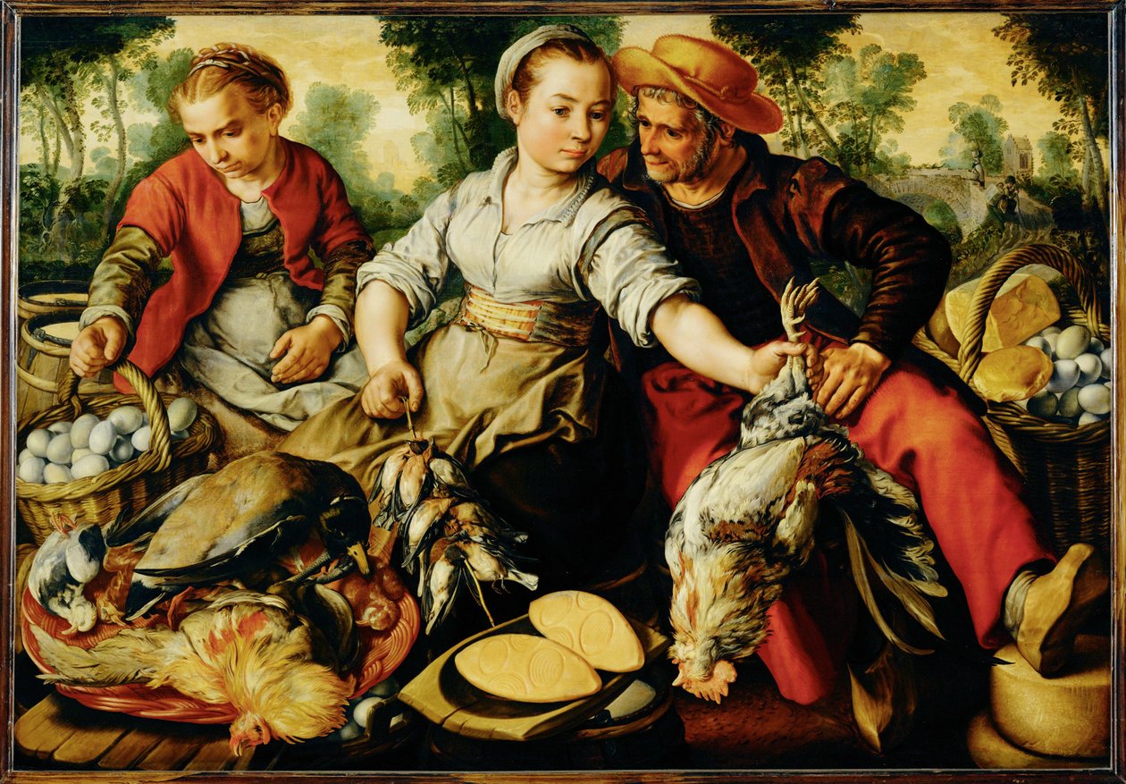 Marktszene von Joachim Bueckelaer