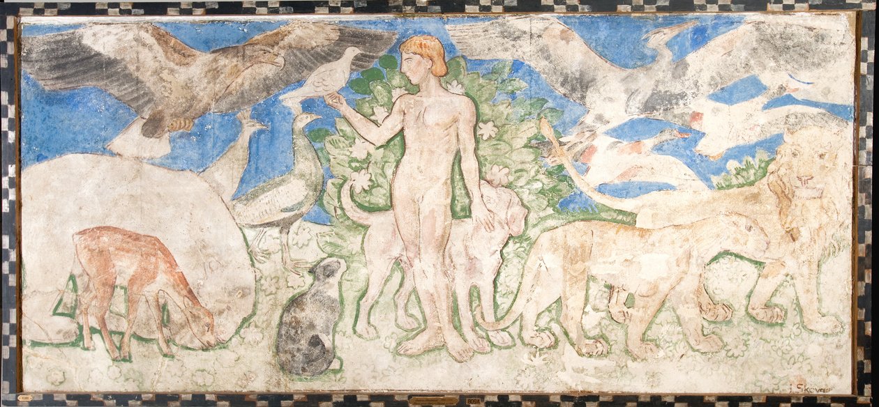 Adam benennt die Tiere von Joakim Frederik Skovgaard