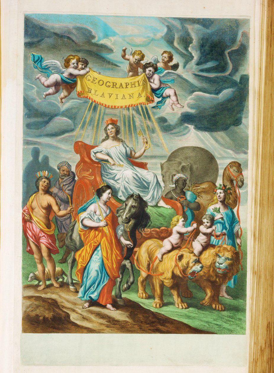 Joan Blaeus Atlas Major, veröffentlicht in Amsterdam von Joan Blaeu