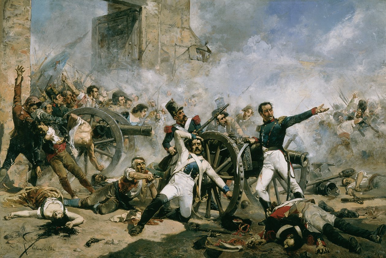 Der 2. Mai in Madrid, 1884 von Joaquín Sorolla