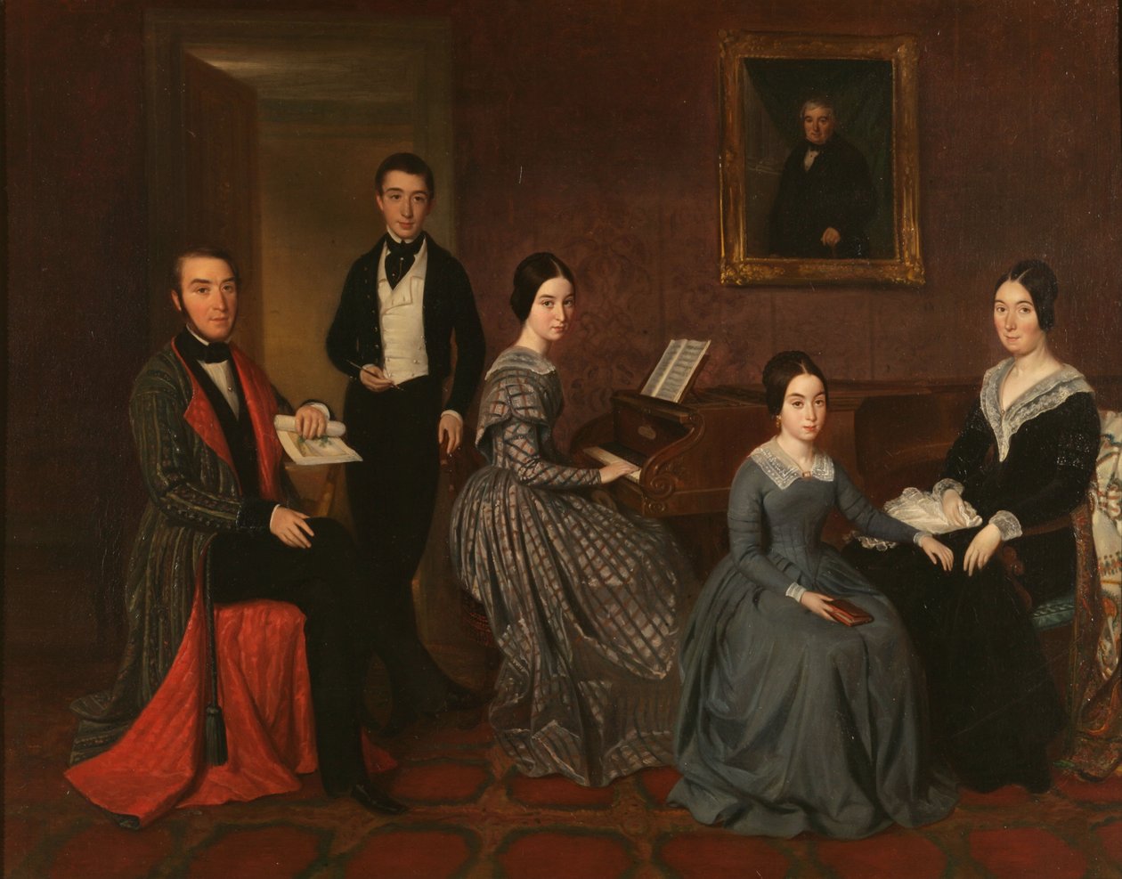 Die Familie von Jorge Flaquer von Joaquín Espalter y Rull