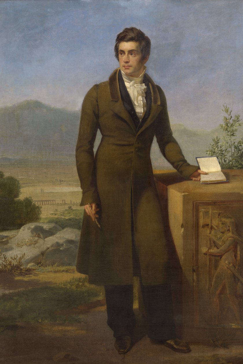Selbstporträt von Jodocus-Sebastiaen van den Abeele
