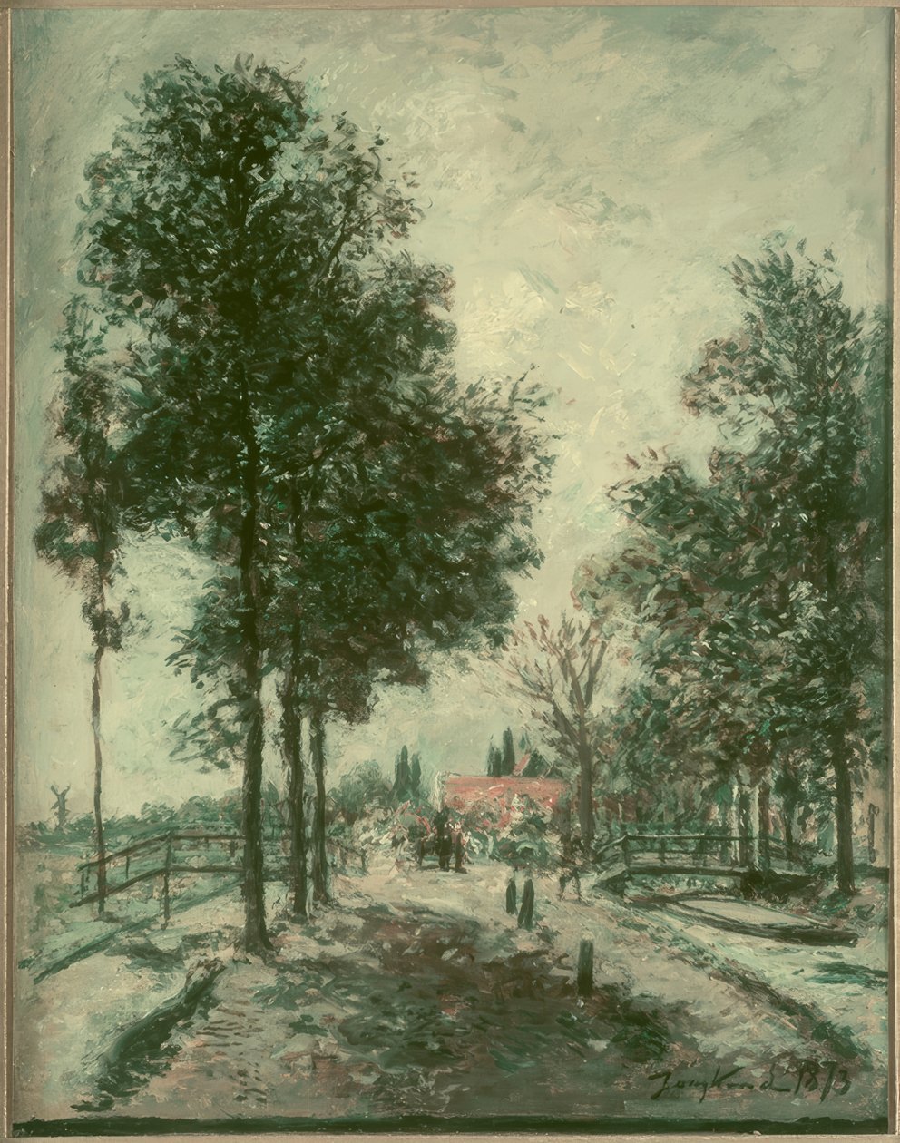 Herbstlandschaft von Johan-Barthold Jongkind