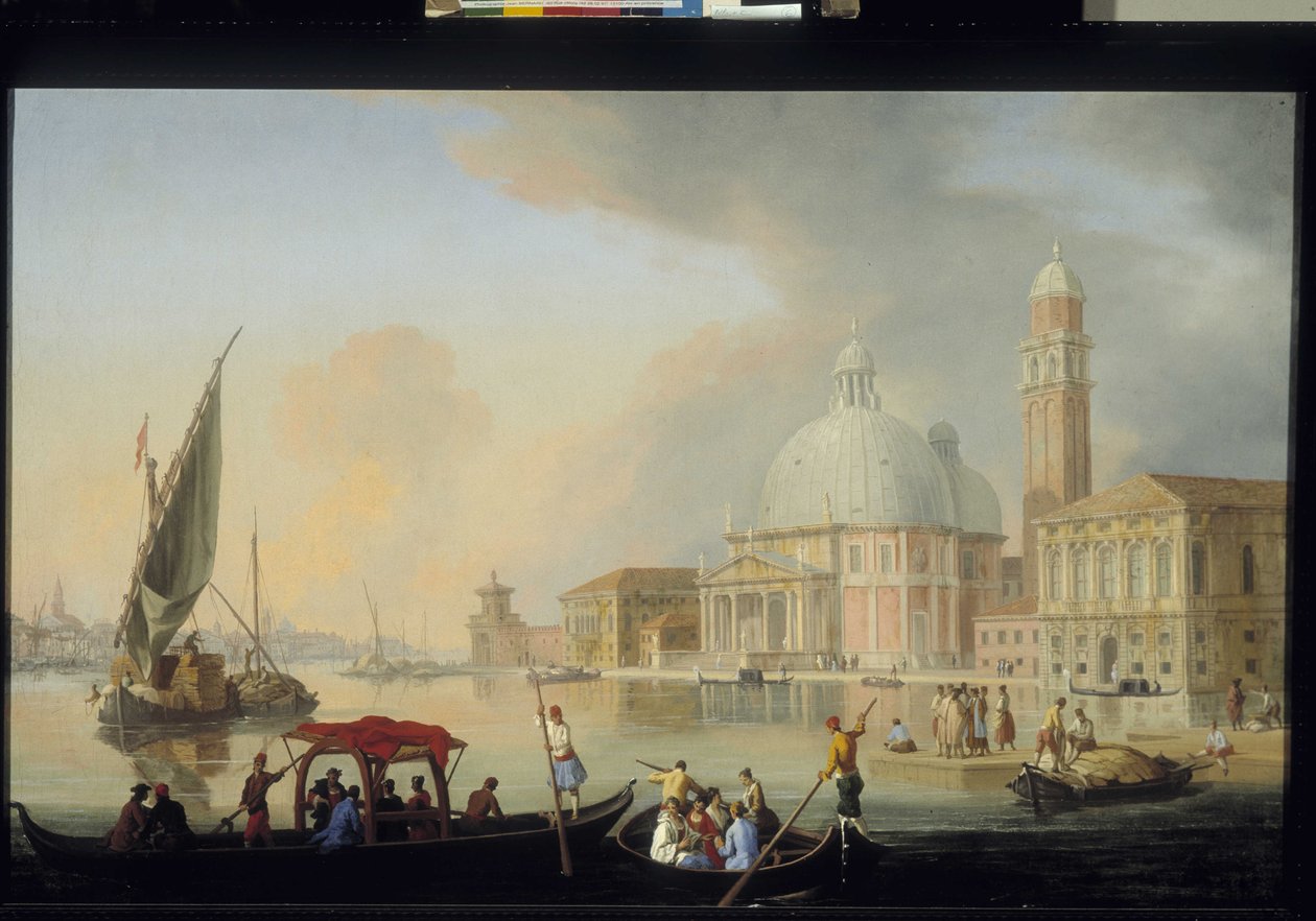 Ansicht von Venedig von Johan Richter (1665-1745). Flämische und niederländische Schule des 18. Jahrhunderts von Johan Anton Richter
