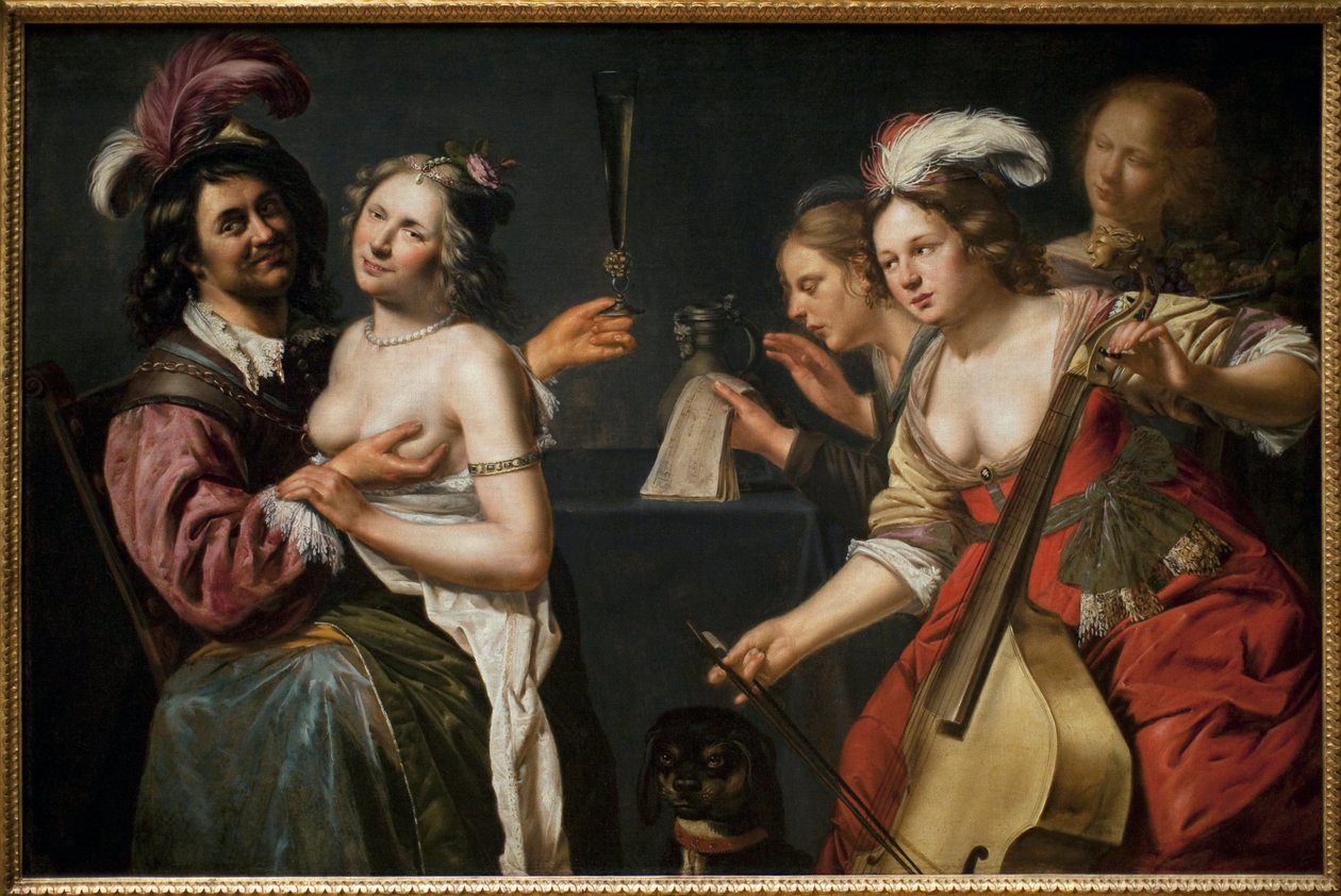 Der verlorene Sohn oder „Allegorie der fünf Sinne“ von Johan Baeck
