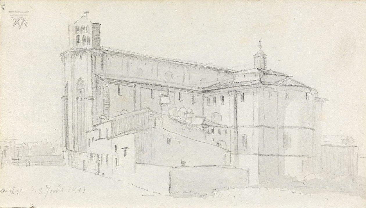 Dom von Arezzo von Johan Christian Dahl