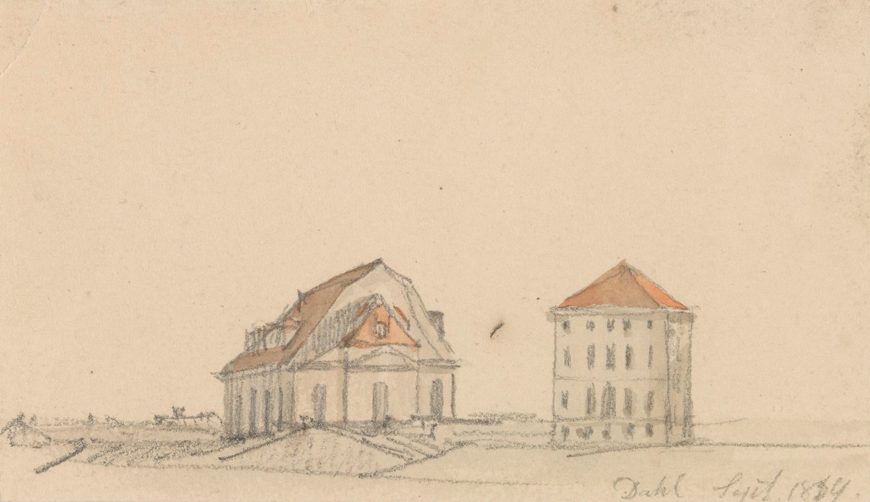 To murhus von Johan Christian Dahl