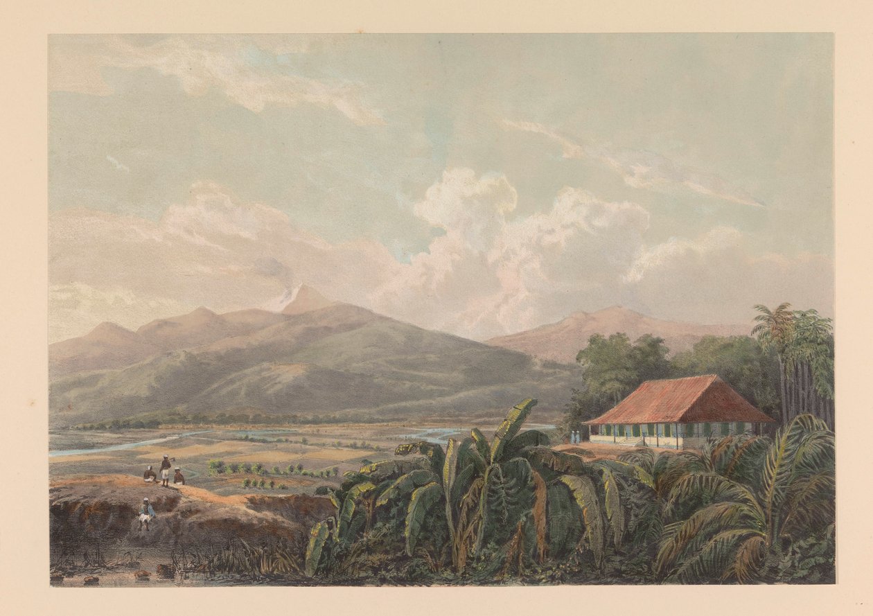 Ansicht von Tjileboet von Johan Conrad Greive