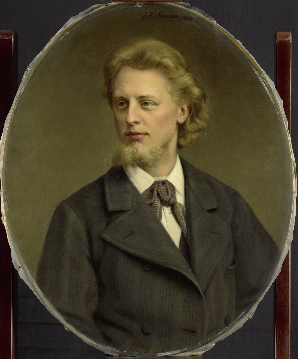 Porträt von Jacques Fabrice Herman Perk von Johan Heinrich Neuman