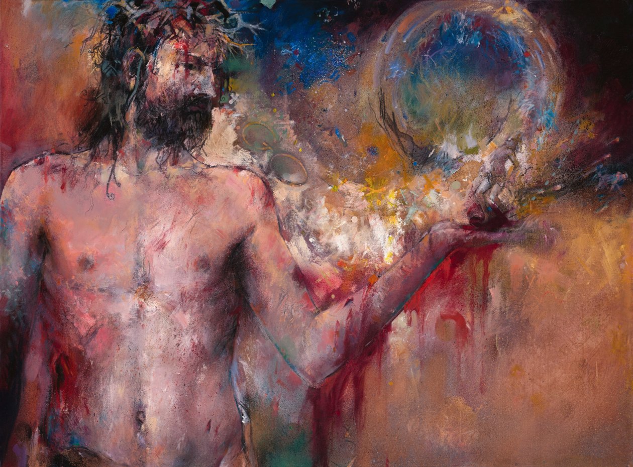 "GO!" Jesus in den Gergesenes von Johan Vlok Louw
