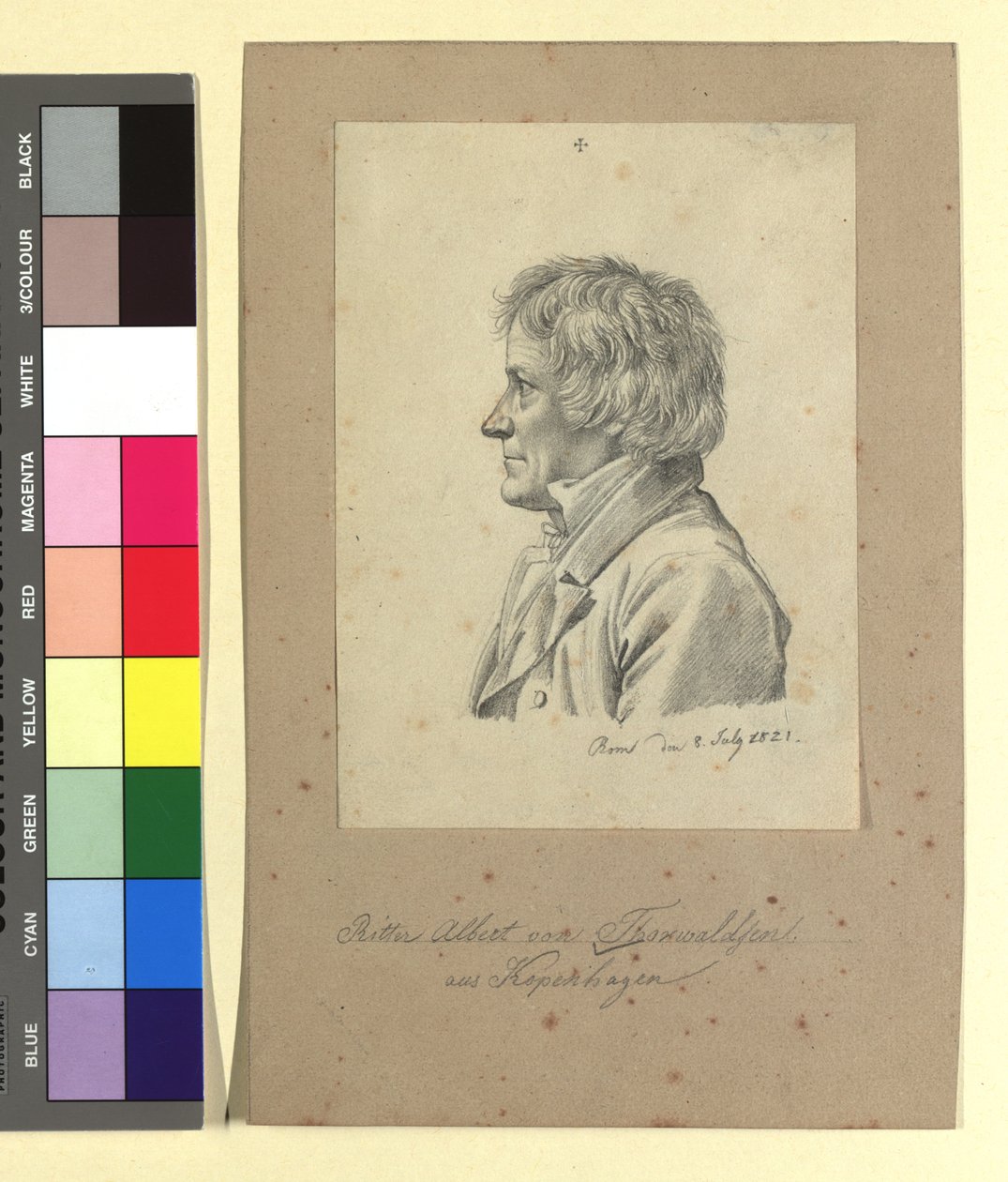 Albert (Bertel) Thorwaldsen (1770-1884), Bildhauer von Johann Adam Klein