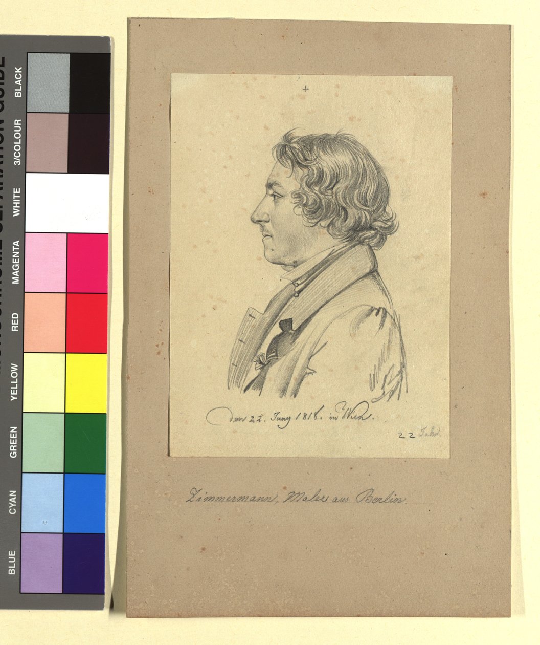 Karl Friedrich Zimmermann (1796-1820), Maler von Johann Adam Klein