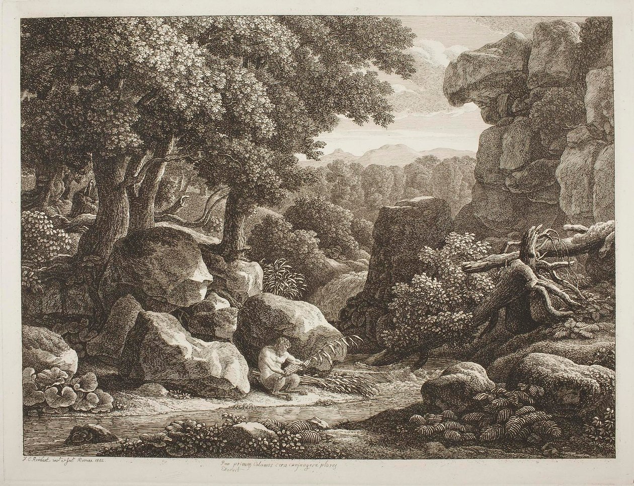 Waldlandschaft von Johann Christian Reinhart