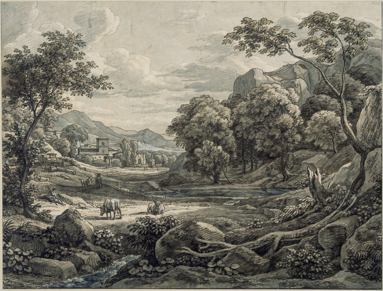 Ideallandschaft von Johann Christian Reinhart