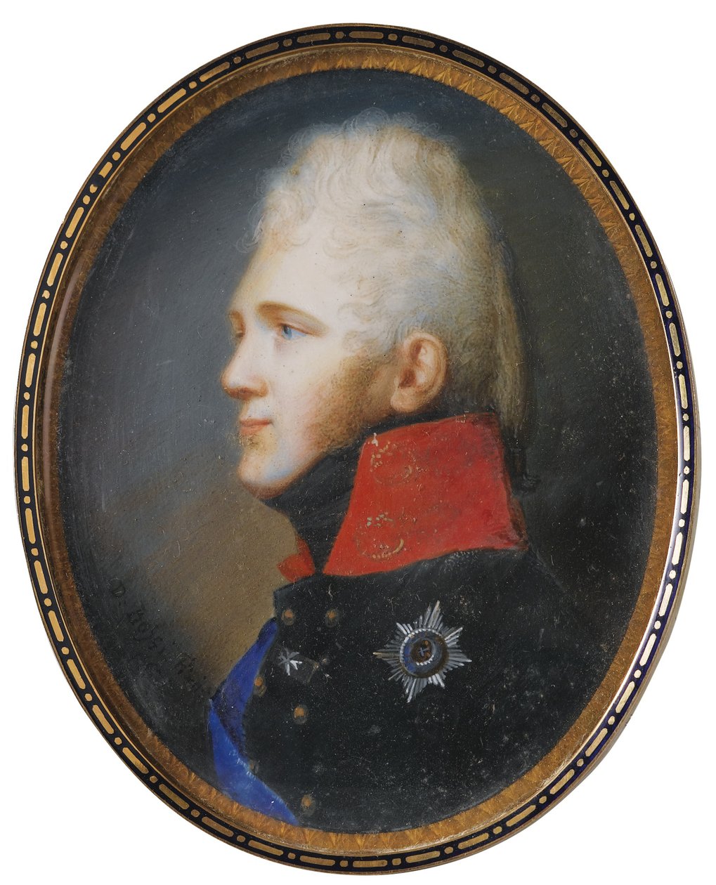 Porträt von Kaiser Alexander I, 1777-1825, 1805 von Johann Dominik Bossi