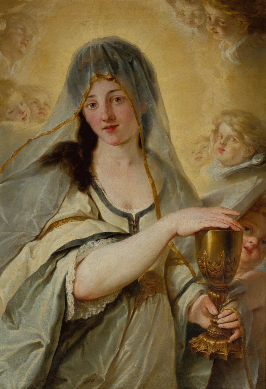Eine Allegorie des Glaubens von Johann Friedrich August Tischbein