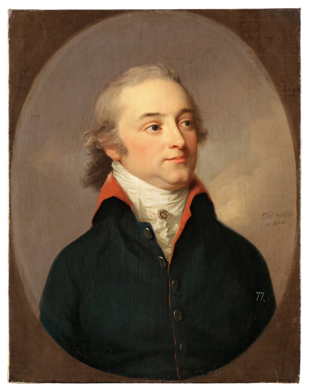 Porträt von Friedrich Karl Ludwig, Herzog von Schleswig-Holstein-Sonderburg-Beck 1757-1816, 1800 von Johann Friedrich August Tischbein