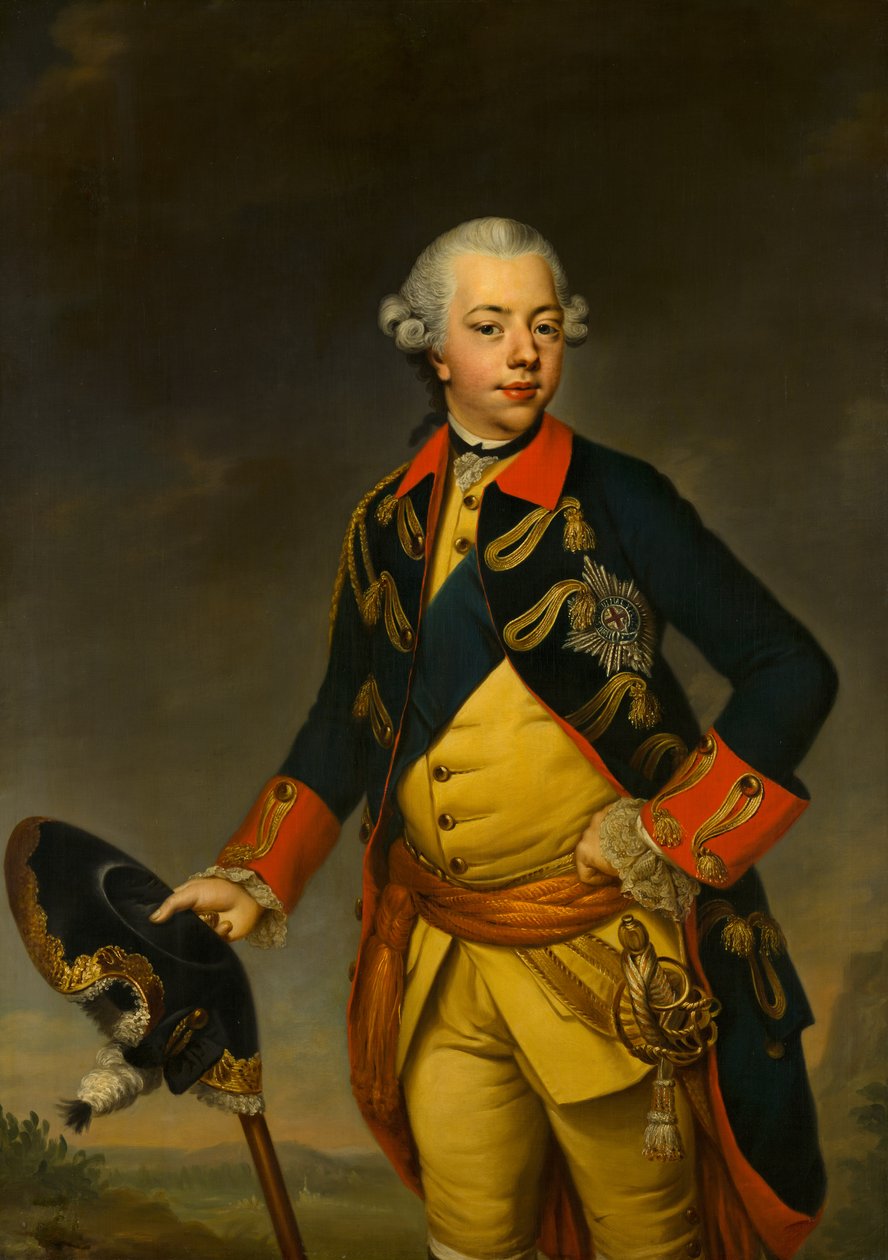 Porträt von Statthalter Wilhelm V. von Johann Georg Ziesenis