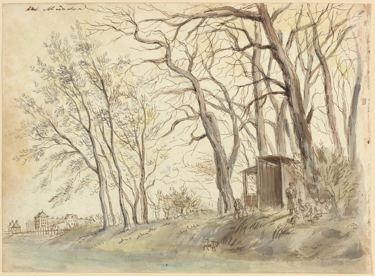 Bei München von Johann Georg von Dillis