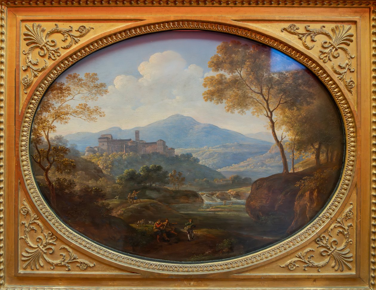 Grottaferrata bei Rom von Johann Georg von Dillis