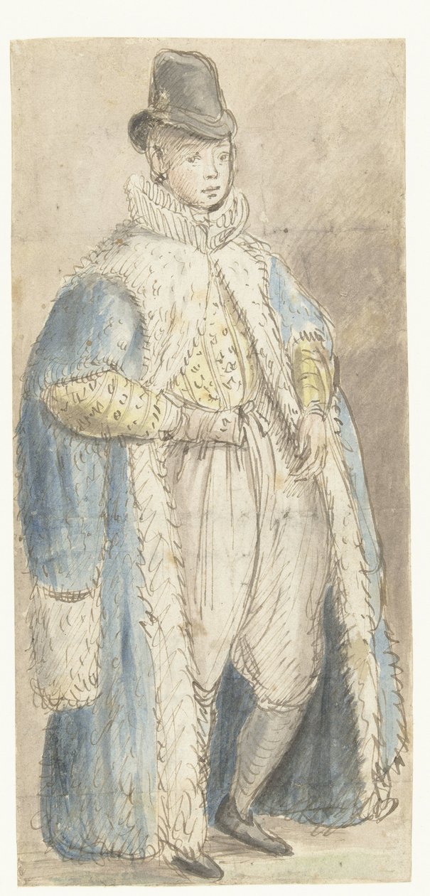 Porträt des Sohnes von Friedrich V. von der Pfalz (?) von Johann Goltz (possibly)