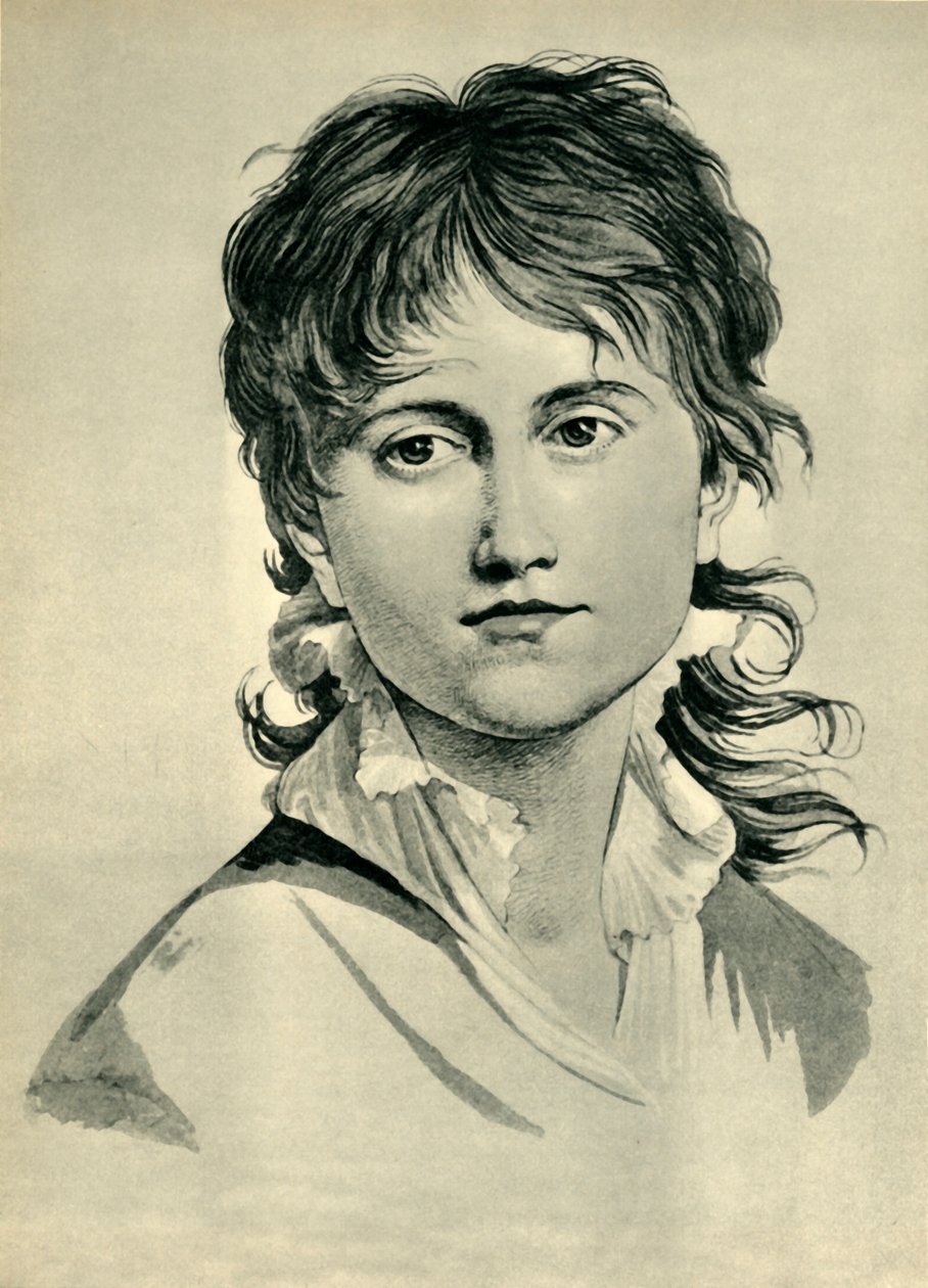 Kopf einer jungen Frau, 1804, 1943 von Johann Gottfried Schadow