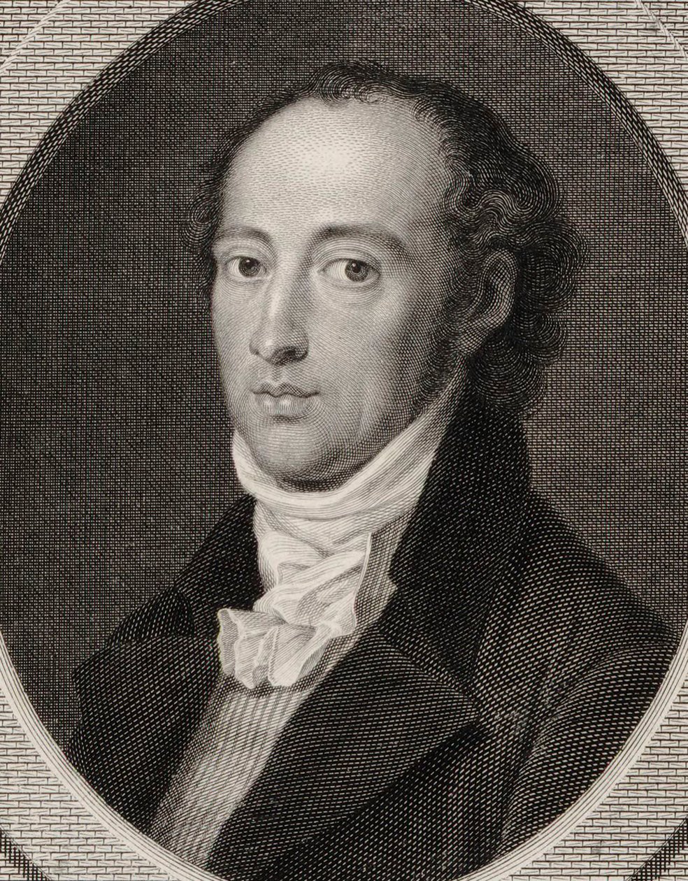 Porträt des Komponisten Johann Anton André 1775-1842, 1800 von Johann Heinrich Lips